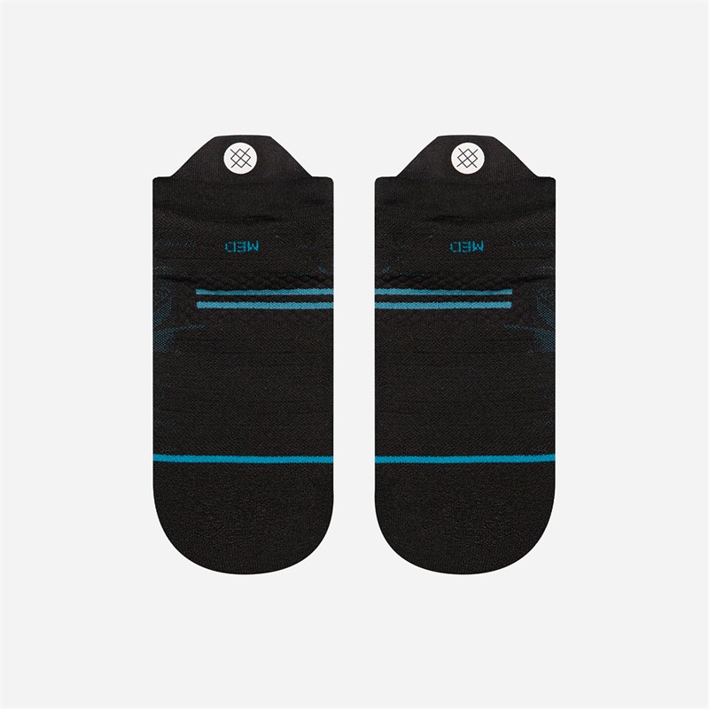 STANCE Off The Trail Graphic Light Tab Running Socks Black