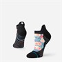 STANCE Womens Pop Light Tab Running Socks Black