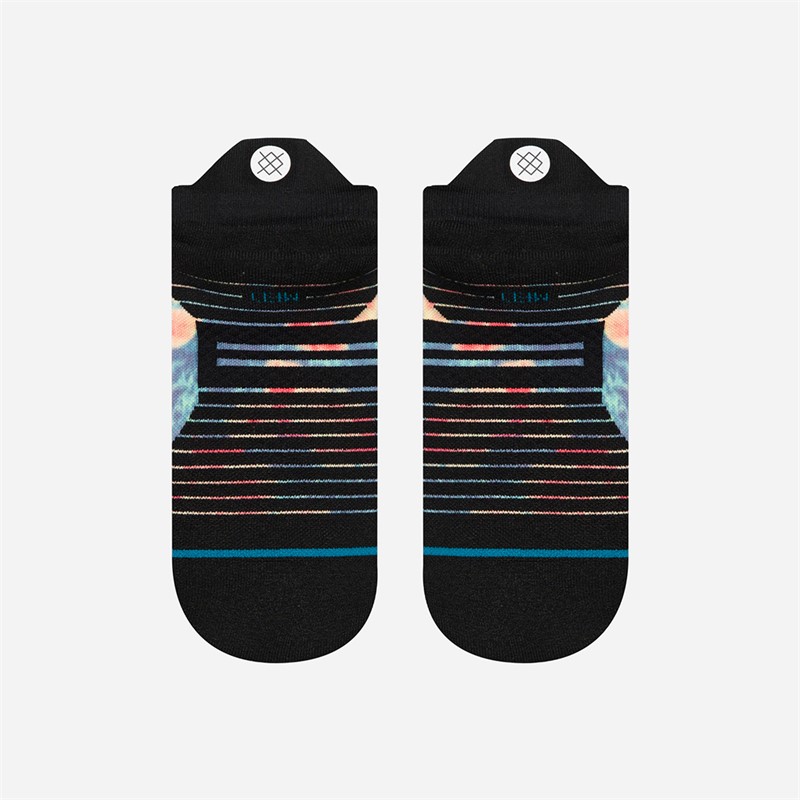 STANCE Womens Pop Light Tab Running Socks Black
