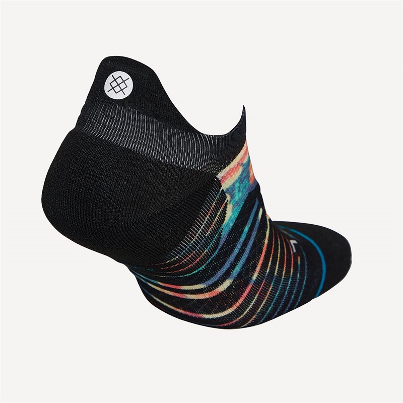 STANCE Womens Pop Light Tab Running Socks Black
