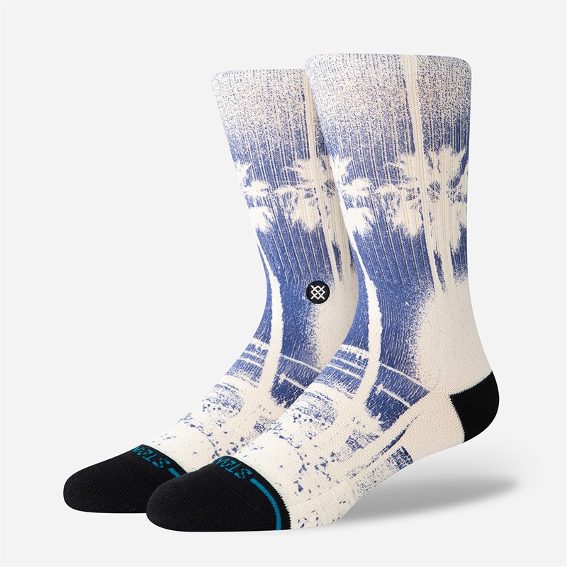 STANCE In Paradise Graphic Crew Socks Indigo