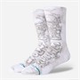 STANCE Star Wars DJ Trooper Graphic Crew Socks White