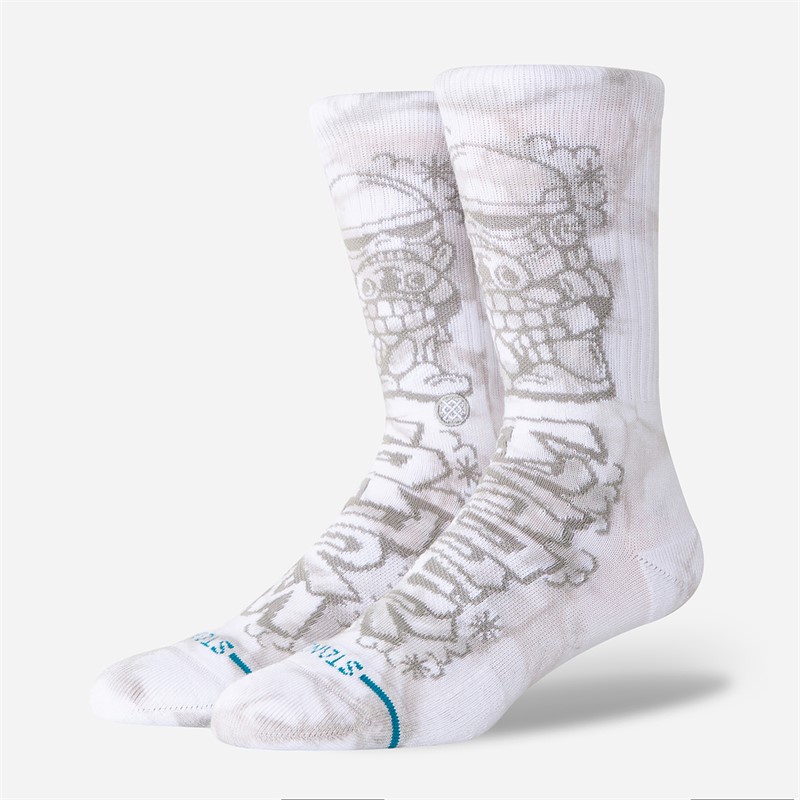 STANCE Star Wars DJ Trooper Graphic Crew Socks White