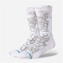 STANCE Star Wars DJ Trooper Graphic Crew Socks White