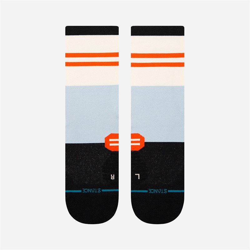 STANCE Womens So Sporty Running Crew Socks Blue