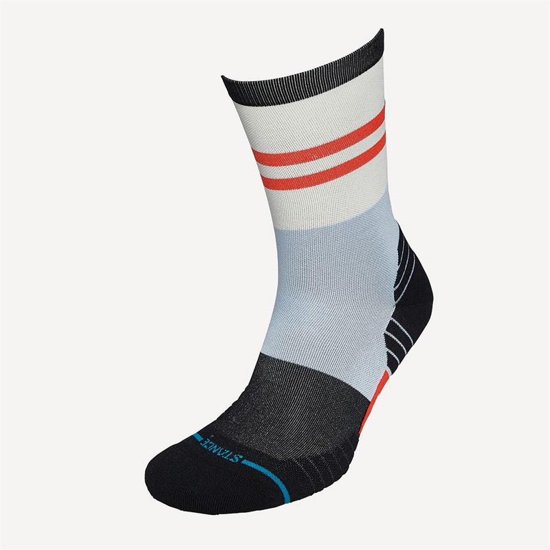 STANCE Womens So Sporty Running Crew Socks Blue