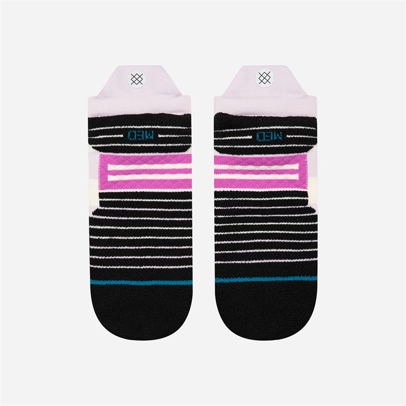 STANCE Womens Break Mid Tab Running Socks Orchid