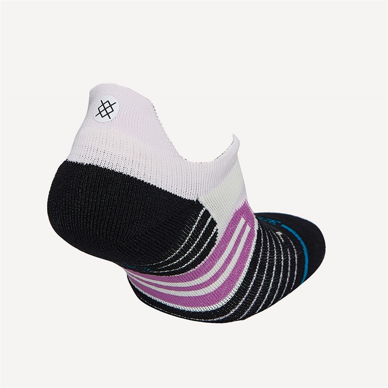 STANCE Womens Break Mid Tab Running Socks Orchid
