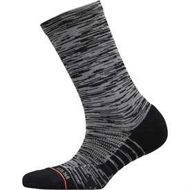 Image of STANCE Womens Hustle Harder Cushioned Training Crew Socks Black/Grey