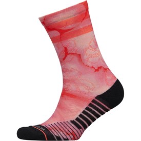 Image of STANCE Womens Zanzibar Cushioned Training Crew Socks Pink/Red/Black