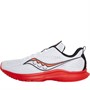 Saucony Mens Kinvara 13 Lightweight Speed Running Shoes White/Black/Vizi