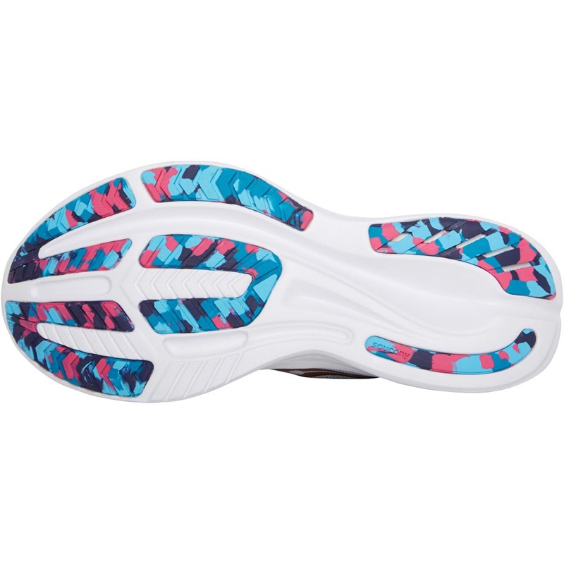 Saucony Damen Ride 15 Neutral Laufschuhe Mehrfarbig