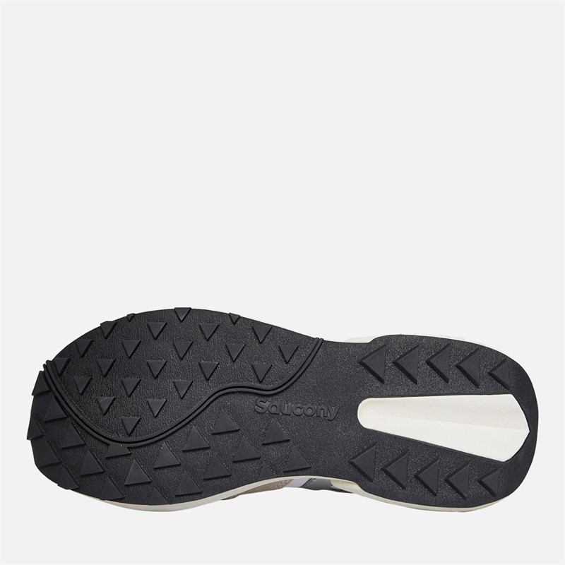 Saucony Womens Jazz NXT Trainers White/Silver