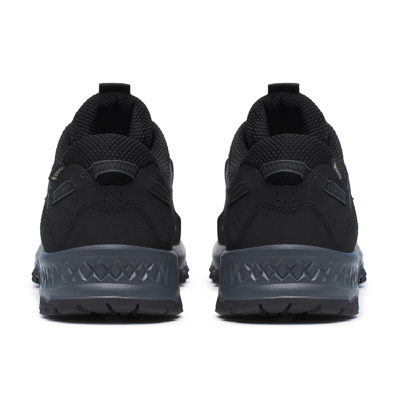 Saucony Mens Grid Peak Gore-Tex Waterproof Trainers Black