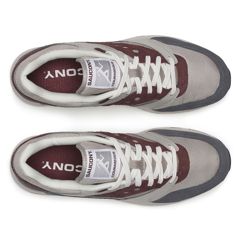 Saucony Courageous Trainers Dove/Chocolate