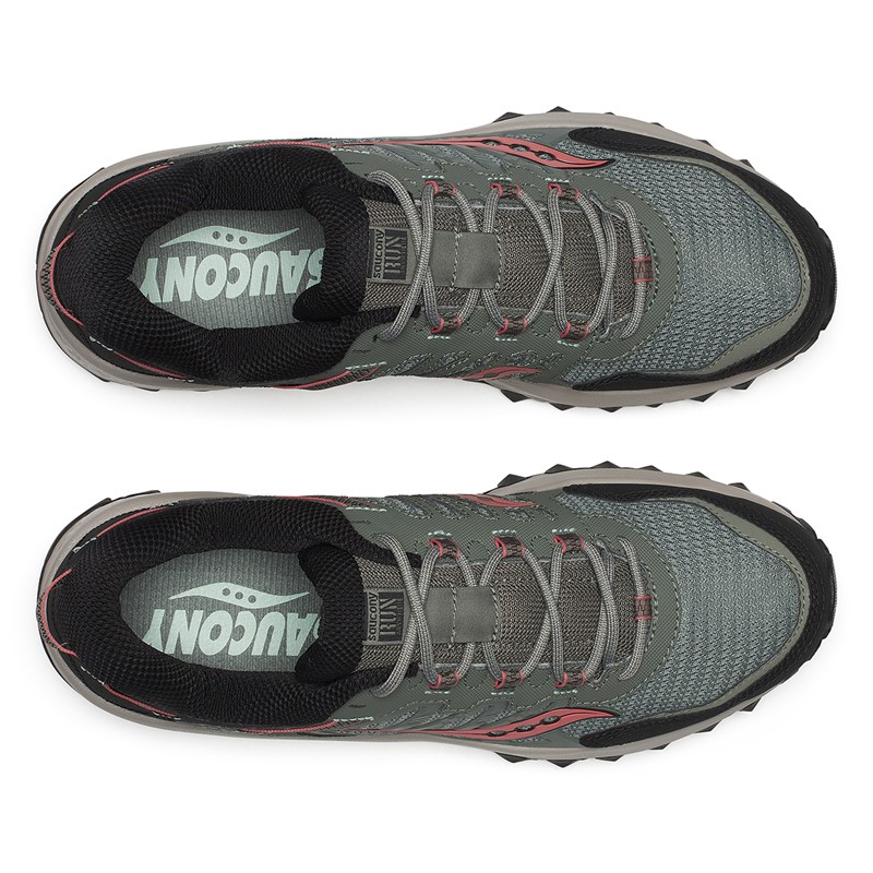 Saucony Grid Peak Trainers Agave/Peach