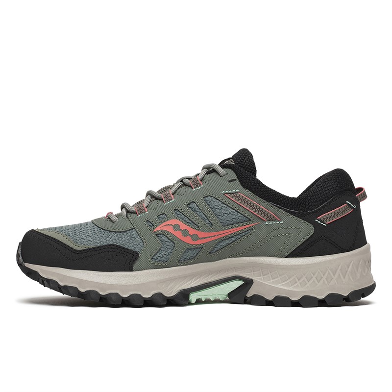 Saucony Grid Peak Trainers Agave/Peach