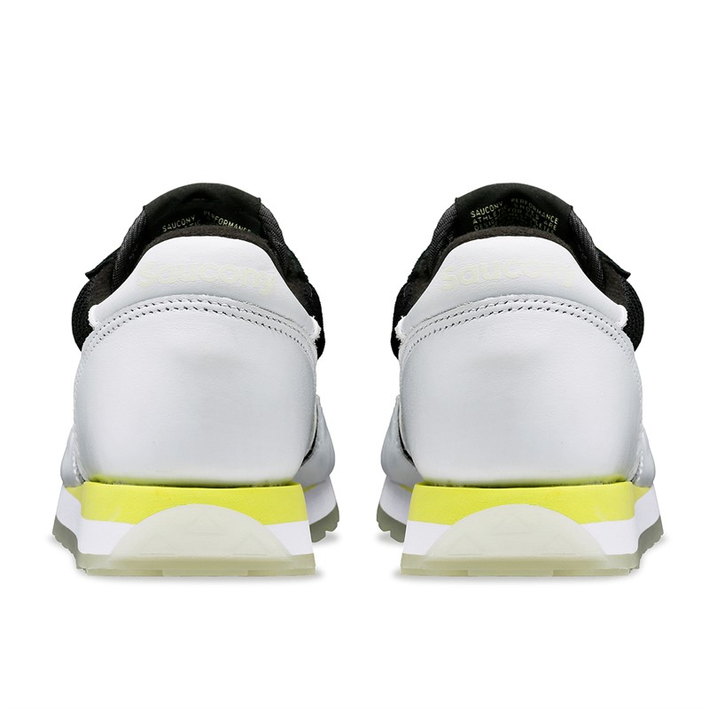 Saucony Mens Jazz Original Trainers Black/White