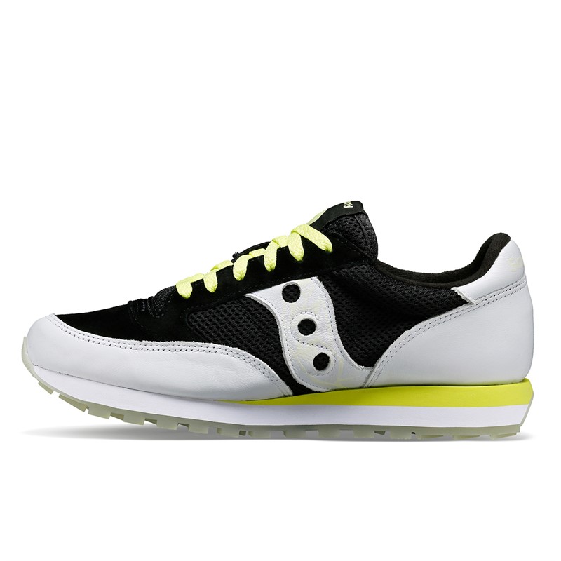 Saucony Mens Jazz Original Trainers Black/White
