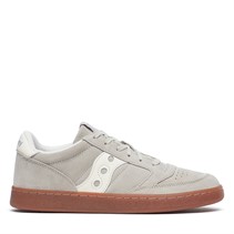 Saucony Womens Jazz Court Trainers Dove/Vanilla