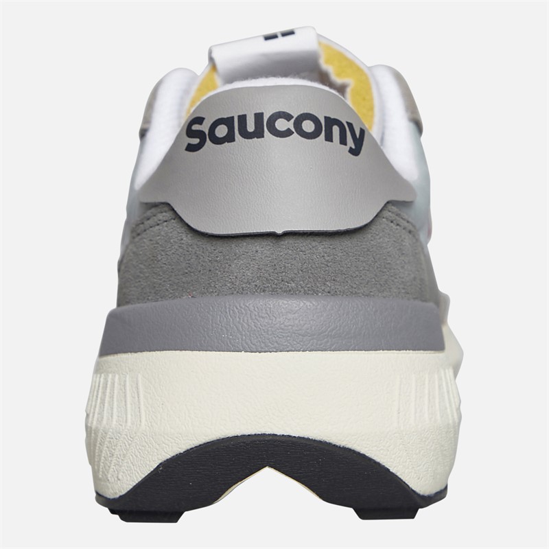 Saucony Womens Jazz NXT Trainers Grey/Red