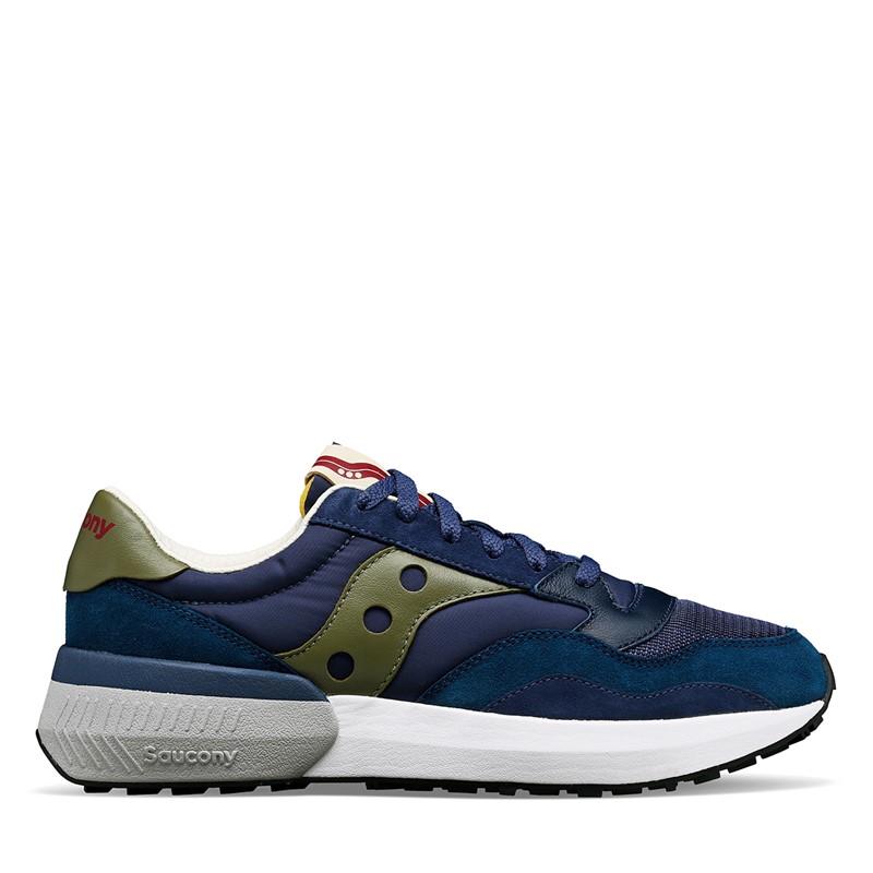 Saucony Mens Jazz NXT Trainers Navy/Green
