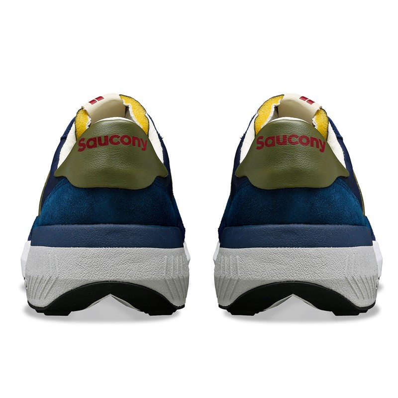 Saucony Mens Jazz NXT Trainers Navy/Green