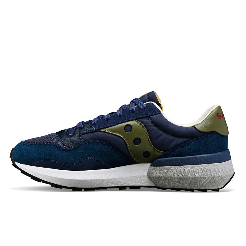 Saucony Mens Jazz NXT Trainers Navy/Green