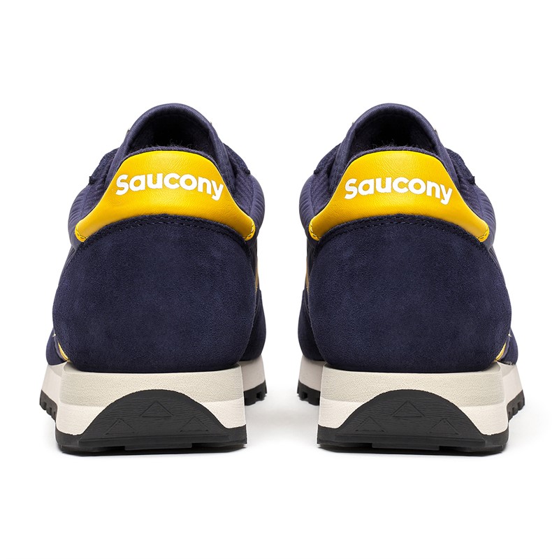 Saucony Mens Jazz Original Trainers Navy/Mustard
