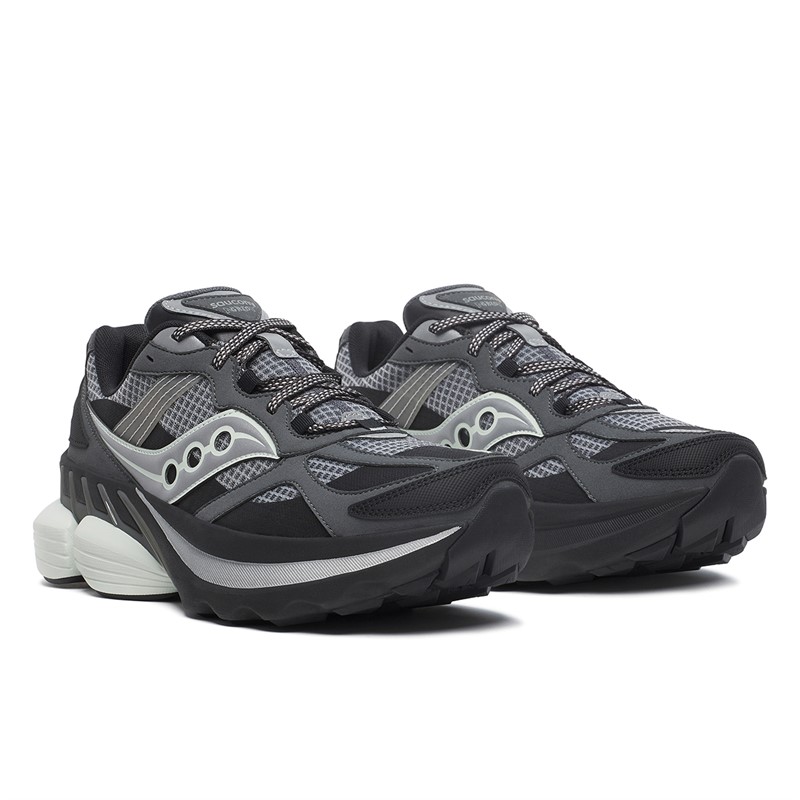 Saucony GRID NXT Trainers Dark Grey/Silver