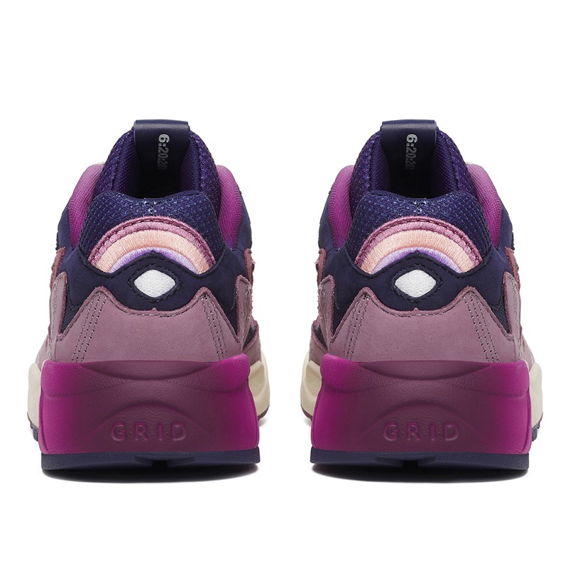 Saucony Womens Grid Shadow 2 Trainers Lilac/Blue