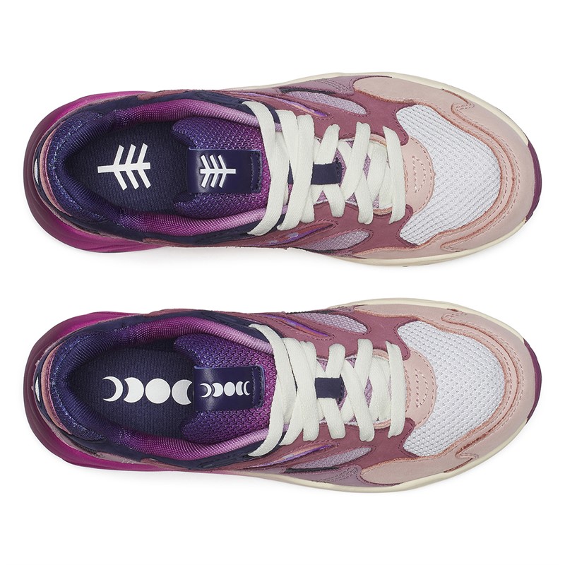 Saucony Womens Grid Shadow 2 Trainers Lilac/Blue