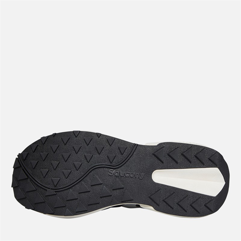 Saucony Womens Jazz NXT Trainers Black/Silver