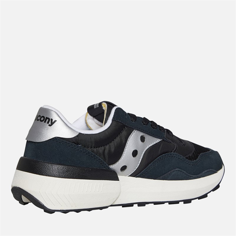Saucony Womens Jazz NXT Trainers Black/Silver