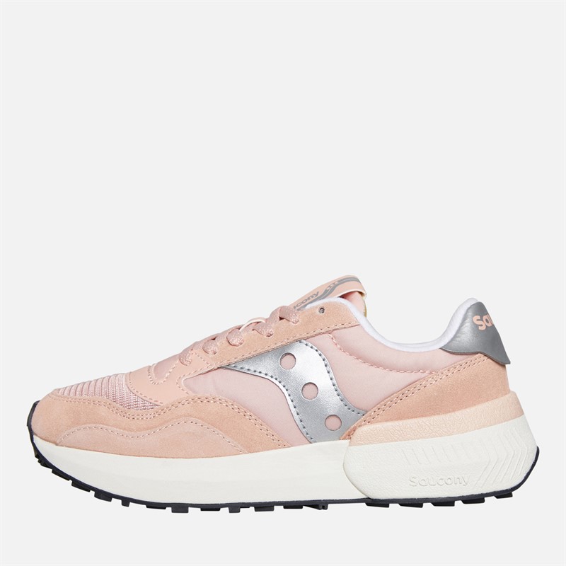 Saucony Womens Jazz NXT Trainers Pink/Silver
