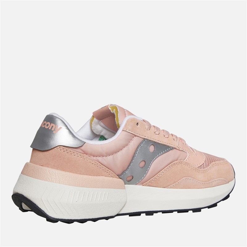 Saucony Womens Jazz NXT Trainers Pink/Silver