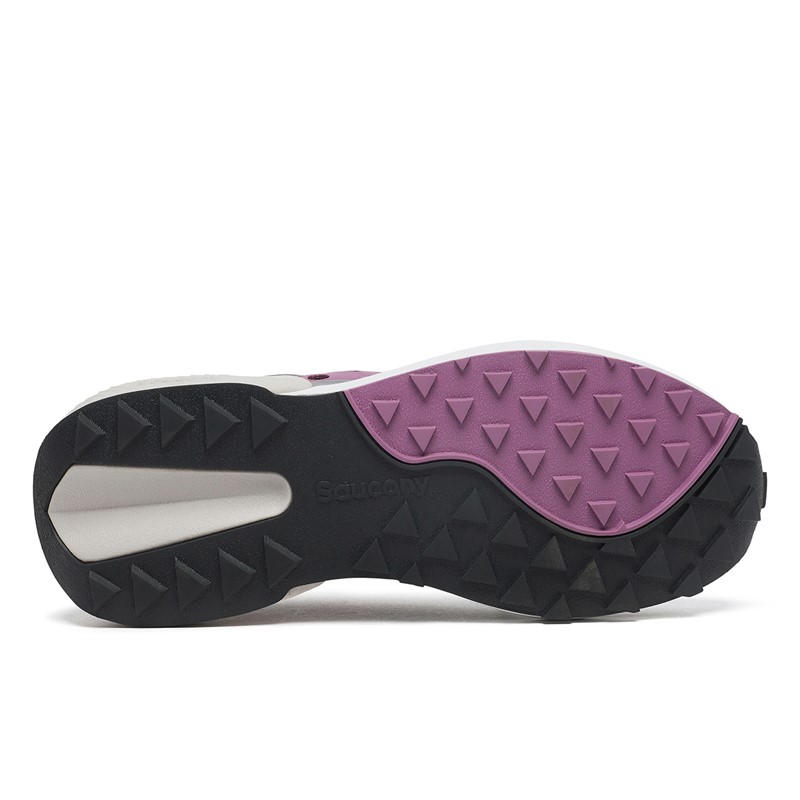 Saucony Womens Jazz NXT Trainers Black/Purple