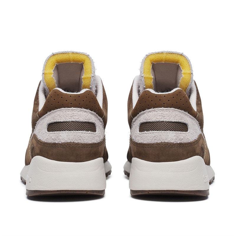 Saucony Mens Shadow 6000 Trainers Brown/Moon