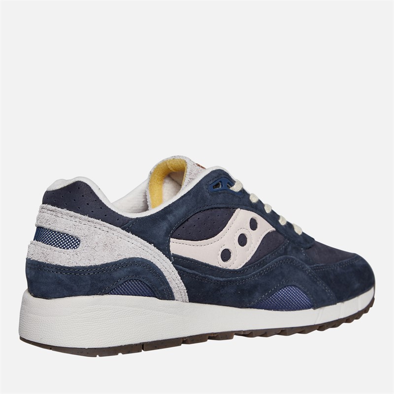 Saucony Mens Shadow 6000 Trainers Navy/Moon