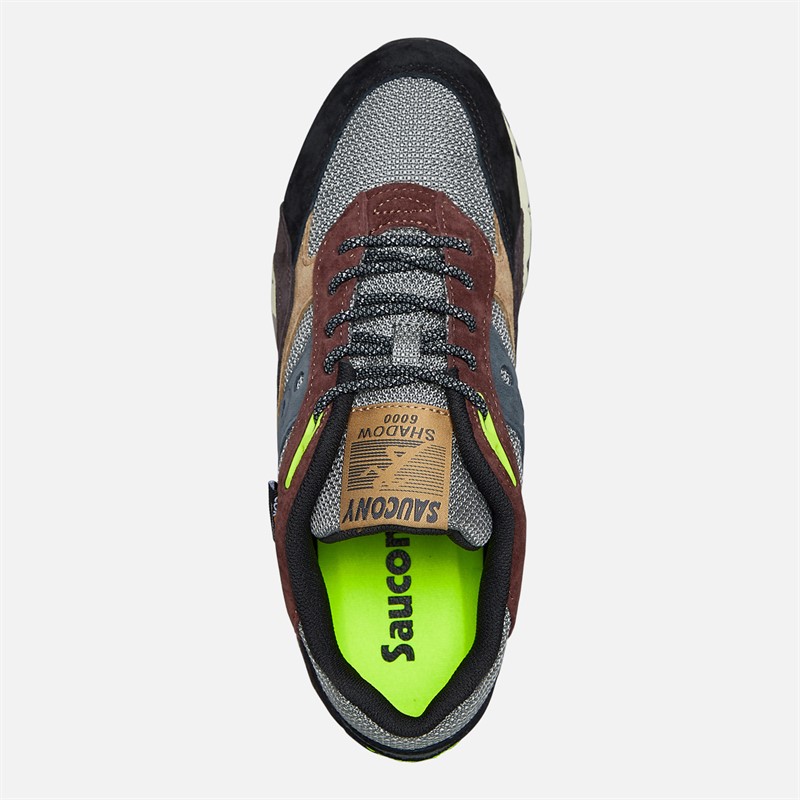 Saucony Shadow 6000 Trainers Brown/Agave