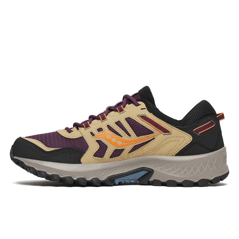 Saucony Grid Peak Trainers Purple/Orange