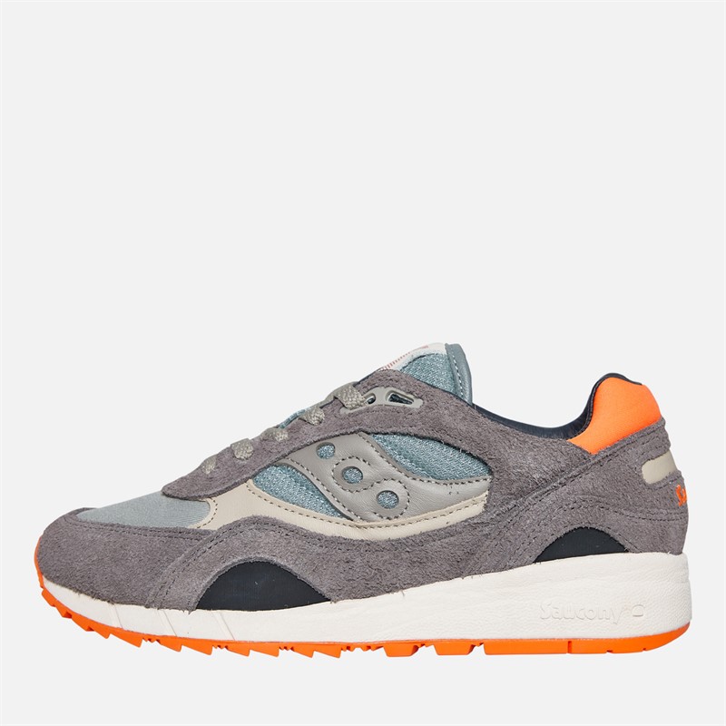 Saucony Womens Shadow 6000 Trainers Grey/Agave
