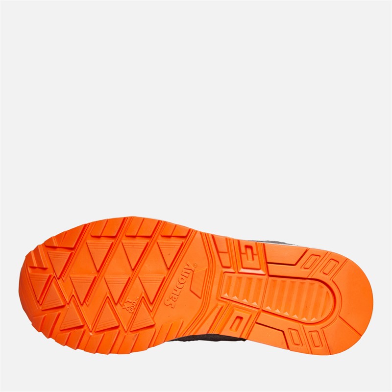 Saucony Womens Shadow 6000 Trainers Grey/Agave