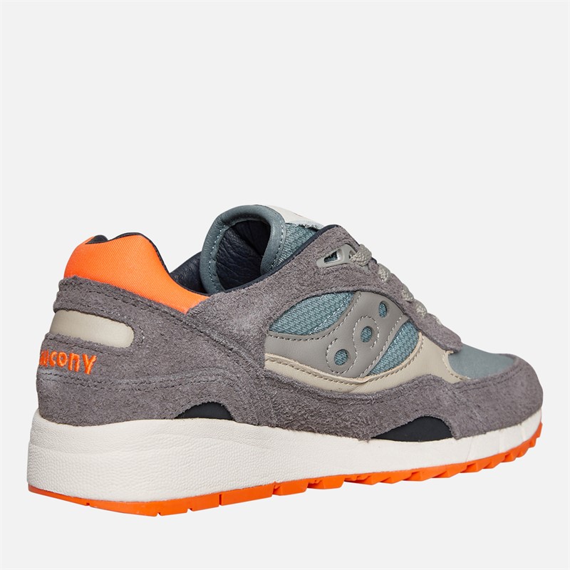 Saucony Womens Shadow 6000 Trainers Grey/Agave