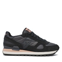 Saucony Womens Shadow Original Trainers Dark Grey/Black