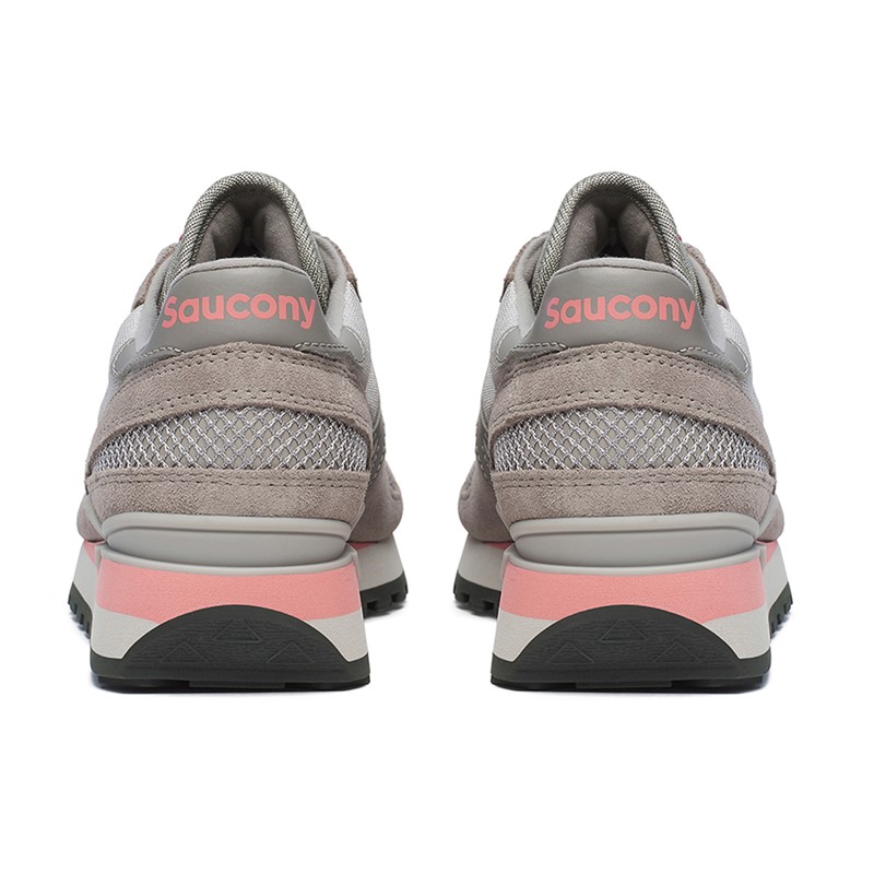 Saucony Womens Shadow Original Trainers Dove/Grey