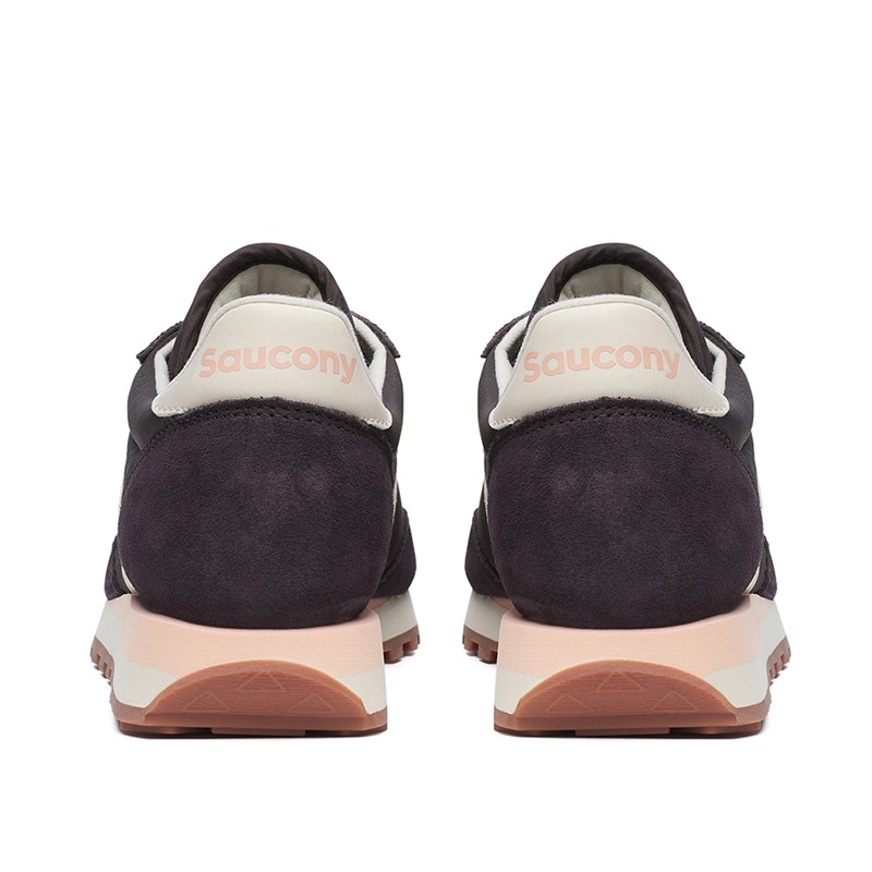 Saucony Womens Jazz Original Trainers Mud/Ivory