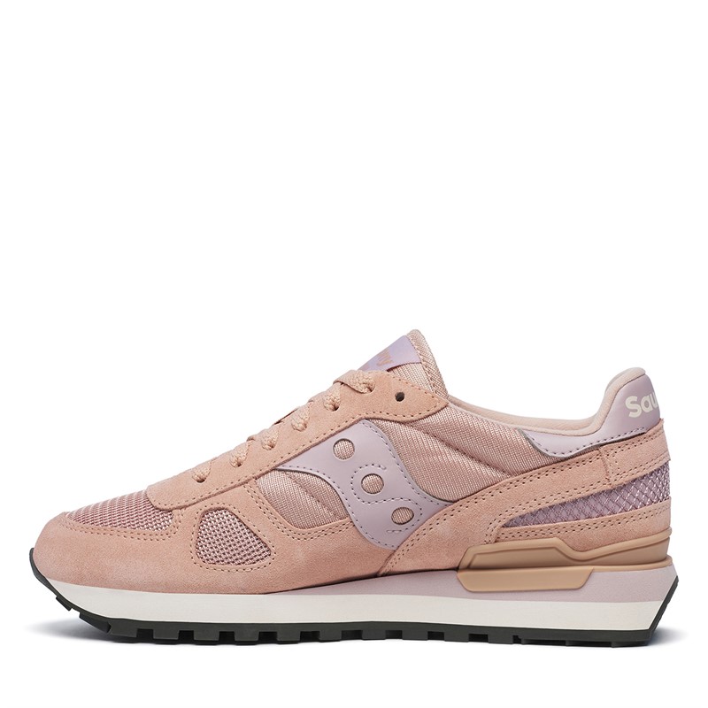 Saucony Womens Shadow Original Trainers Mauve/Violet