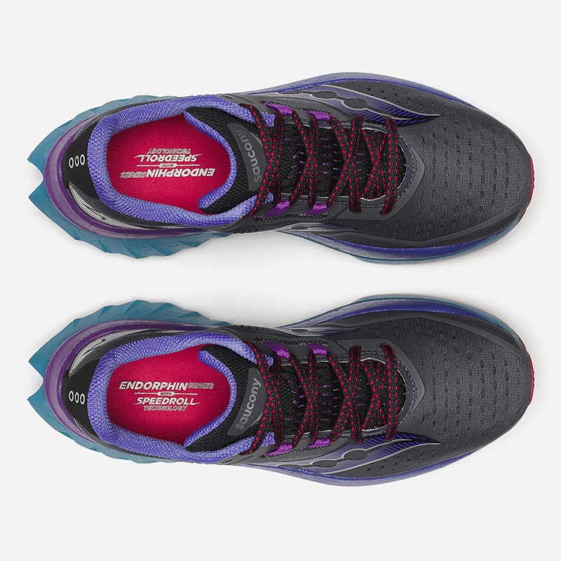 Saucony Womens Endorphin Speed 4 Neutral Running Shoes Shadow/Storm