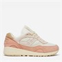 Saucony Womens Shadow 6000 Crafted Trainers Off White/Peach